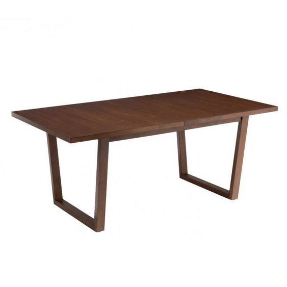 Table à rallonge KENU Bois Hevea Brun