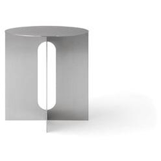 Table Androgyne Side  - acier inoxydable, brossé