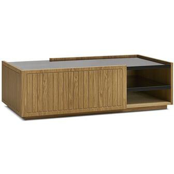 Table basse 100 cm THEMYS placage chêne massif