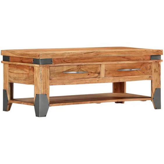 Table basse 110x52x45 cm Bois dacacia solide