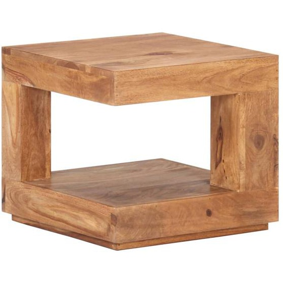 Table basse 45x45x40 cm Bois dacacia massif
