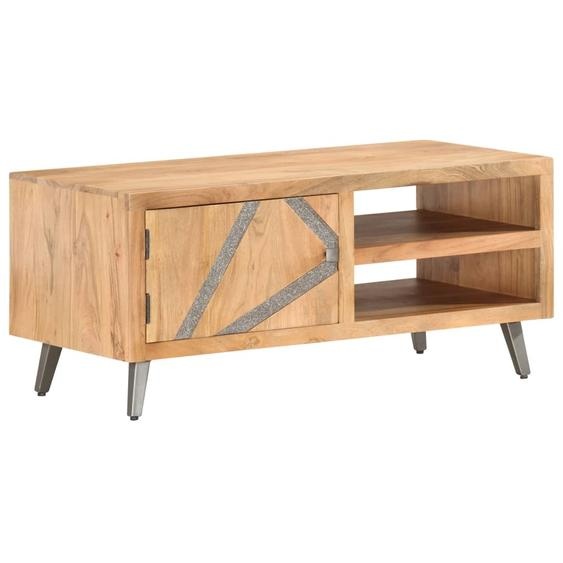 Table basse 90×45×40 cm en acacia massif