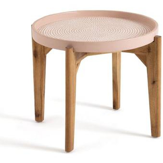 Table basse acacia et fibres de ciment, Médan