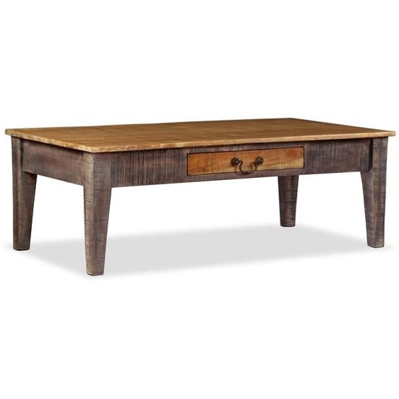 Table basse Bois massif Vintage 118x60x40 cm
