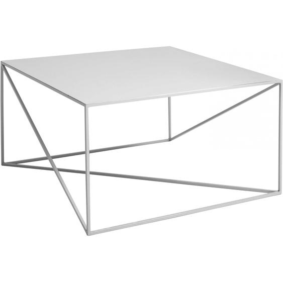 Table basse carré en métal gris l80cm