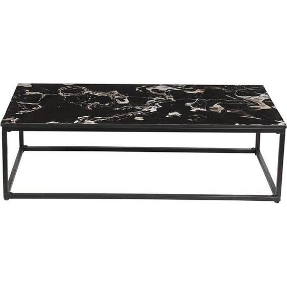 Table basse collection LIVORNI. Style de meuble CONTEMPORAIRE. Marbre noir.