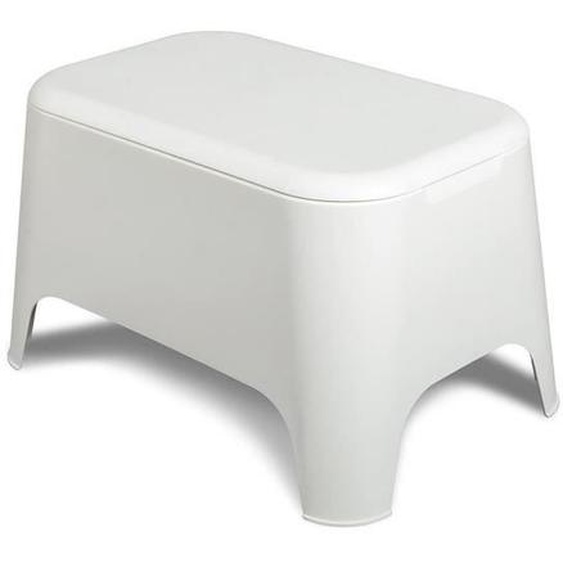 Table basse dappoint en résine - TOOMAX - Blanc - 59x39x36cm - Extérieur/Intérieur