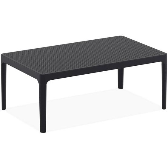 Table basse de jardin DOTY noire design - 100x60 cm