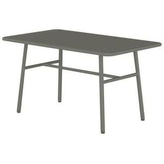 Table basse de jardin en métal - Gris anthracite - MIRMANDE de MYLIA