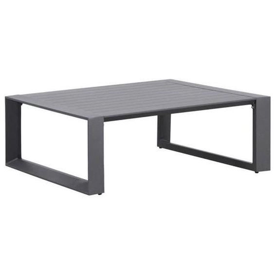 Table basse de jardin carrée Allure Graphite - Graphite - Hespéride