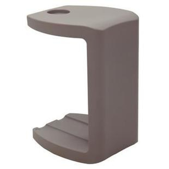 Table basse de jardin - TRAMONTINA - Vira - Plastique - Blanc - 37x42x60.5cm