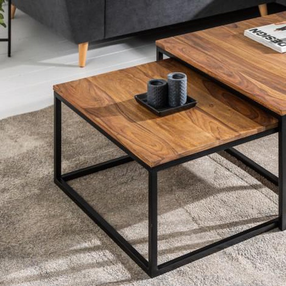 Table basse design bois gigogne - Moana