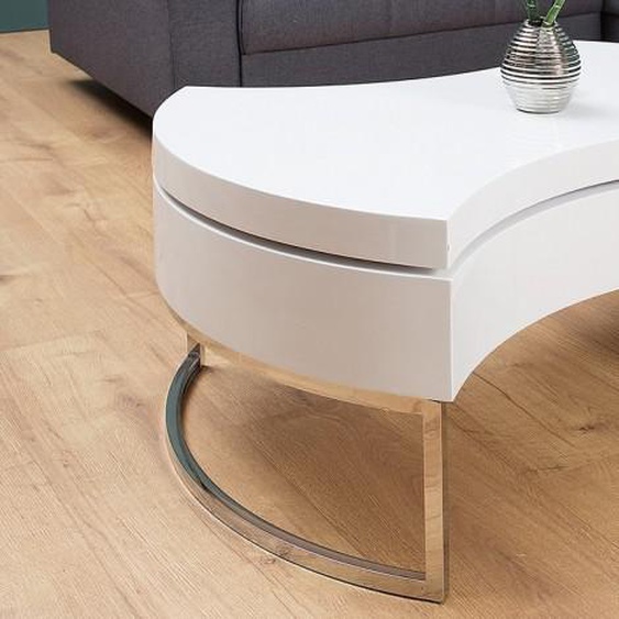 Table basse design plateau pivotant - Ivanka