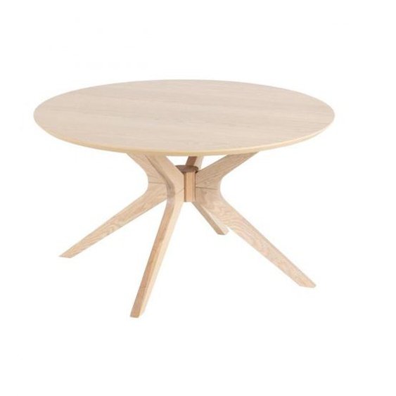 Table basse design scandinave TIM coloris chêne clair 80 x 45 cm