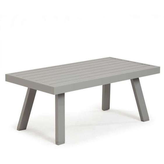 Table basse en aluminium