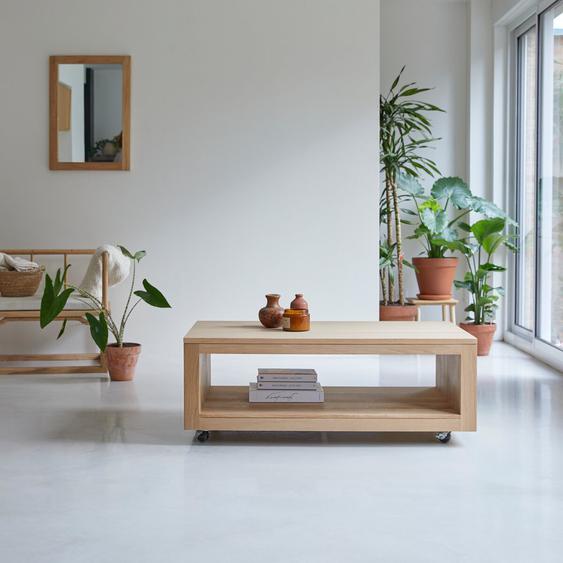 Table basse en bois de chêne 110x60 Anoa