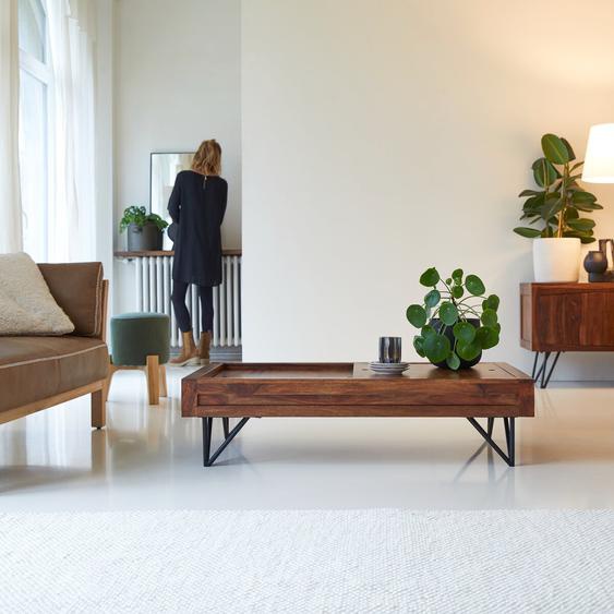 - Table basse en bois de palissandre 120x68 Bonnie