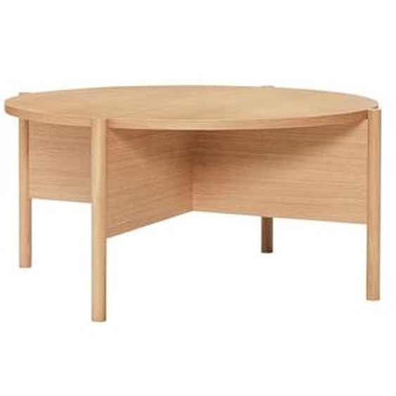 Table basse Heritage  en mdf, placage de chêne et bois de chêne