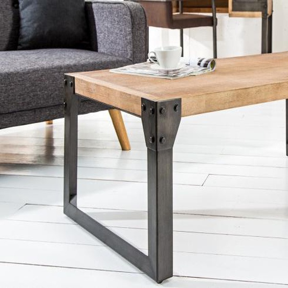 Table basse industrielle bois et métal - Jorg