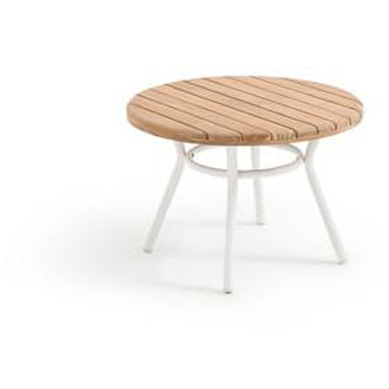 Table basse jardin aluminium/teck massif Chassagne