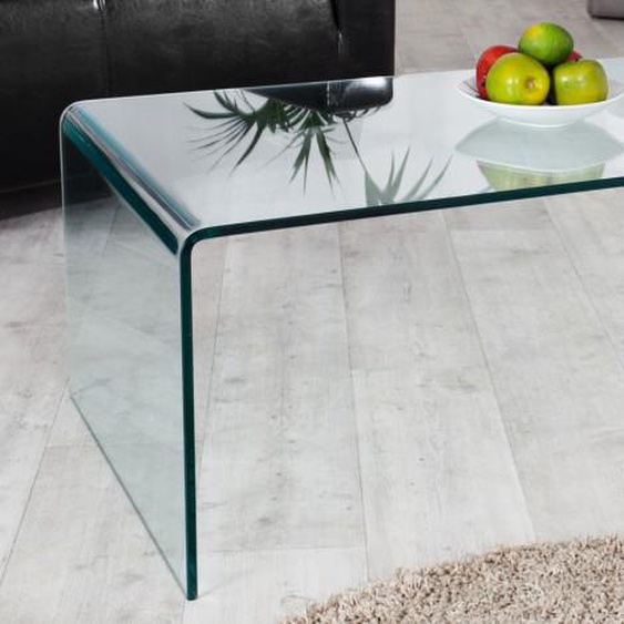 Table basse moderne en verre - Julia