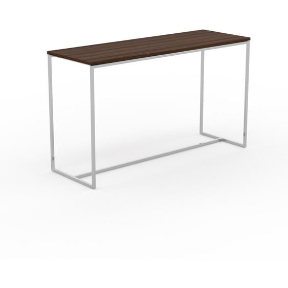Table basse - Noyer, design, bout de canapé sophistiqué - 121 x 71 x 42 cm, personnalisable