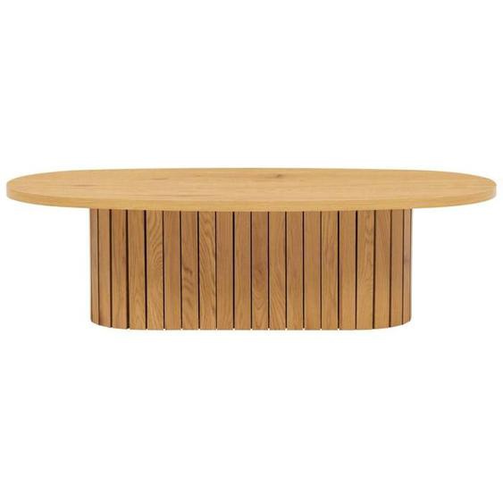 Table basse ovale - OVIALA - 120 cm - Bois massif - Contemporain - Jardin