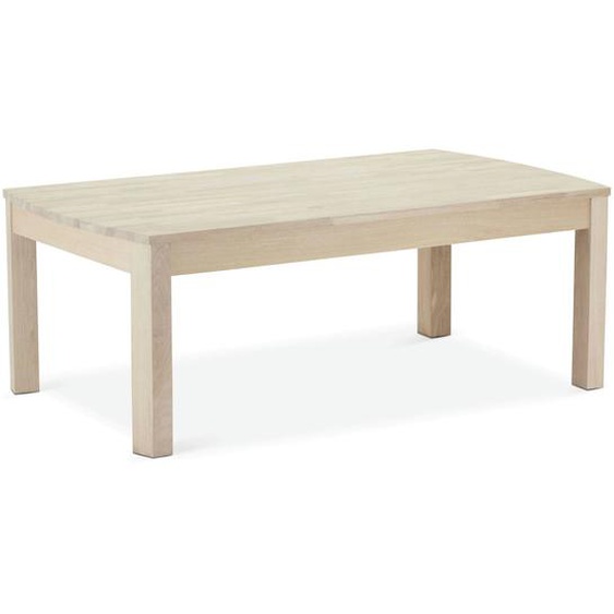 Table basse Paris Chêne Blanc 140x80 cm