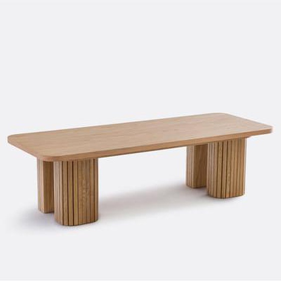 Table basse plaqué chêne, Latti