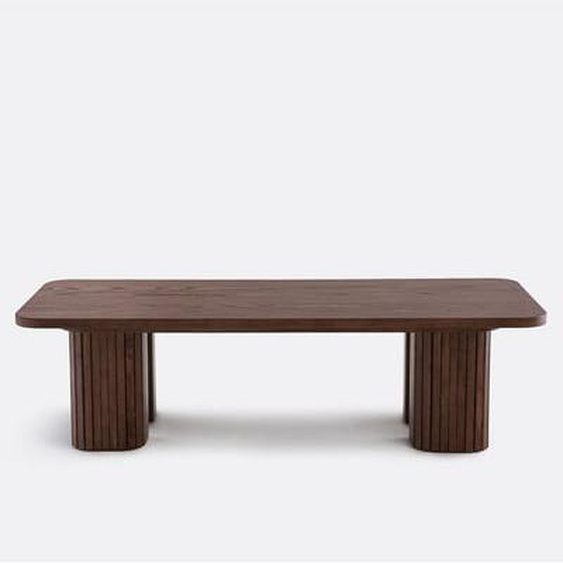 Table basse plaqué frêne, Latti