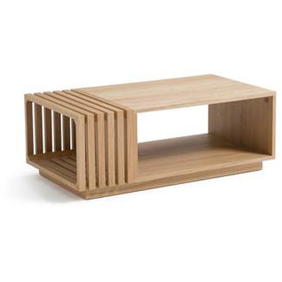 Table basse plaqué frêne, Theonie