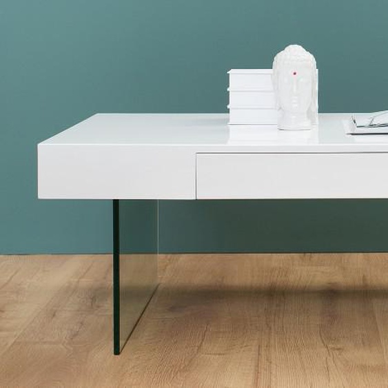 Table basse rectangulaire avec rangement - Paz