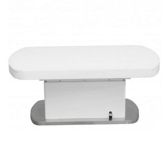 Table basse relevable DOUBLE SET  blanc