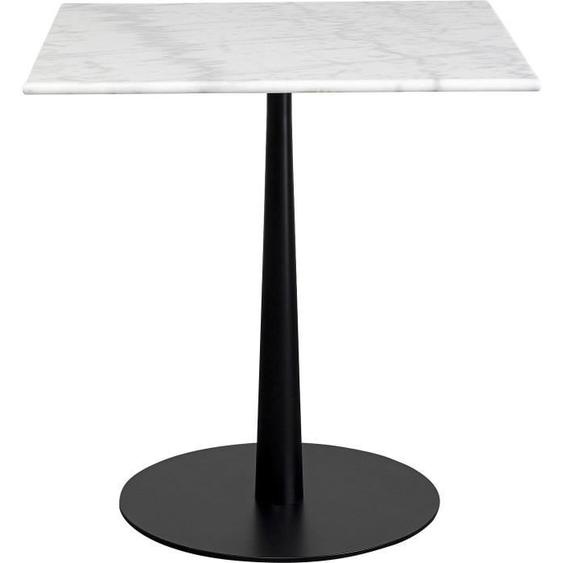 Table Bistrot - Kare Design - Capri - Marbre blanc - 70x70cm - 2 places
