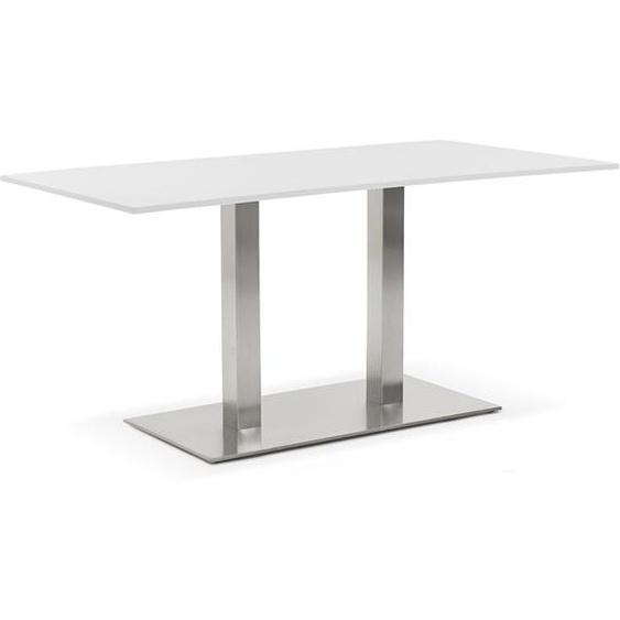 Table / bureau design DENVER blanc - 160x80 cm