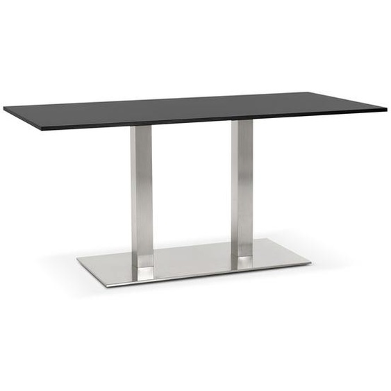 Table / bureau design DENVER noir - 160x80 cm