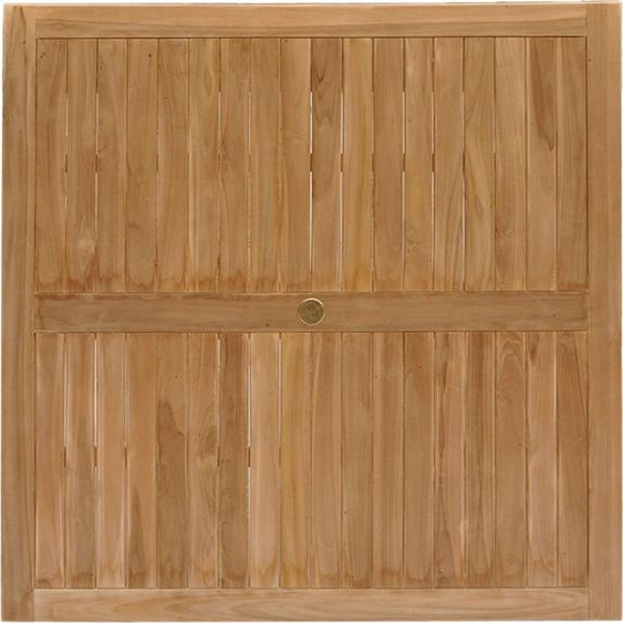 Table carrée 140cm en teck JAVA