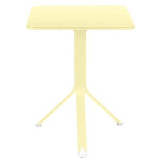 Table carrée Rest´O - A6 citron givré