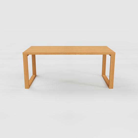 Table - Chêne, design, plateau de table raffiné - 180 x 75 x 90 cm, personnalisable