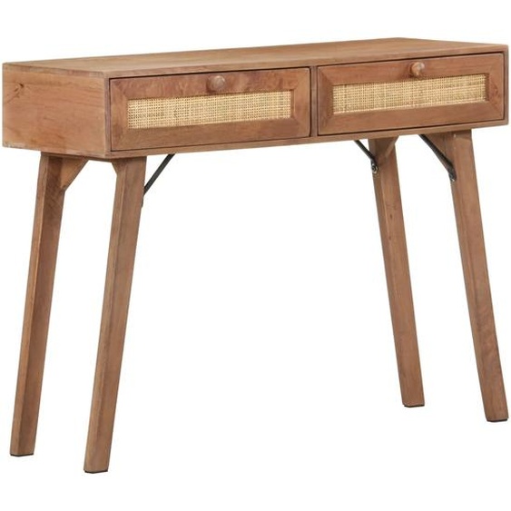 Table console 100x35x76 cm Bois de manguier massif