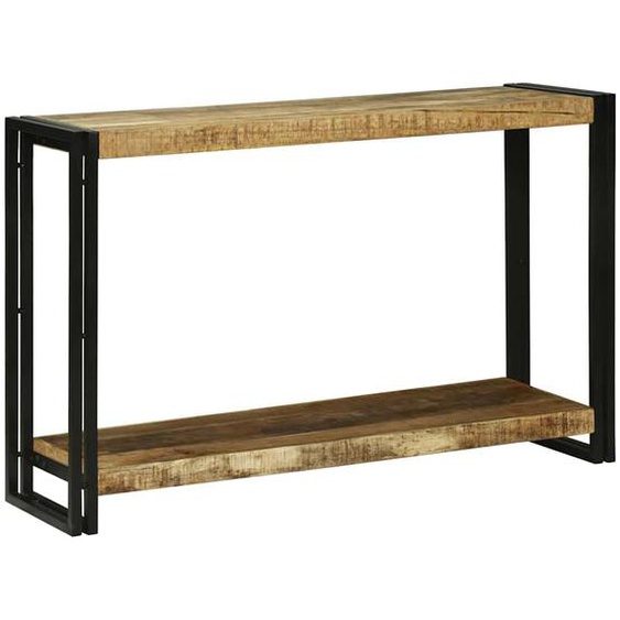 Table console Marron 120 x 33 x 75 cm Bois de mangue massif