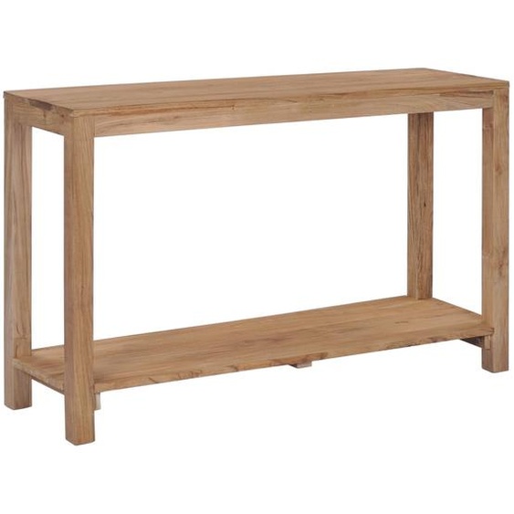 Table console 120 x 35 x 75 cm Bois de teck massif