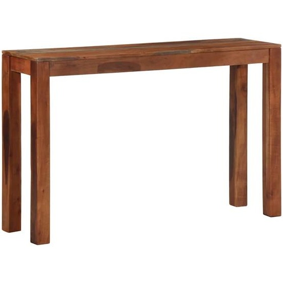 Table console 120x30x76 cm bois massif dacacia