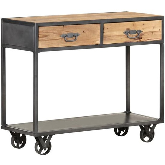 Table console 90x35x74 cm Bois de récupération massif