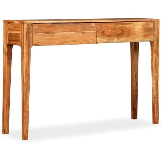 Table console Bois massif 118 x 30 x 80 cm
