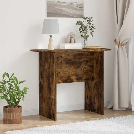 Table console Chêne fumé 93 x 40 x 75 cm Bois dingénierie