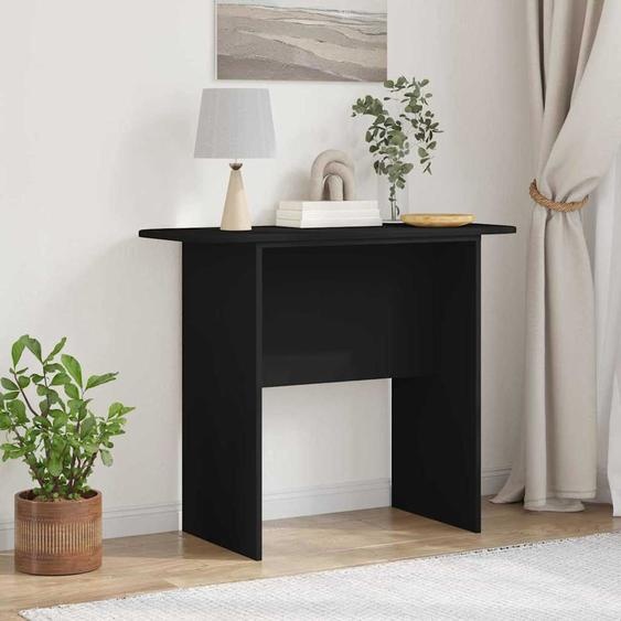 Table console Noir 93 x 40 x 75 cm Bois dingénierie