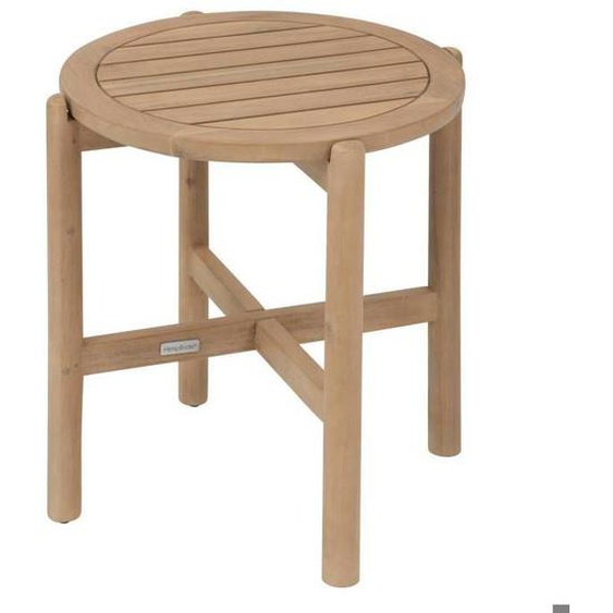 Table d appoint de jardin ronde Deona 50cm x 54cm en acacia - Hespéride - Unique