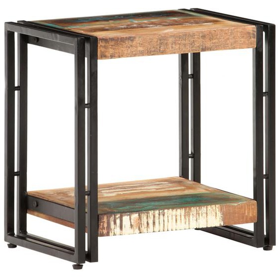 Table dappoint 40x30x40 cm Bois de récupération massif