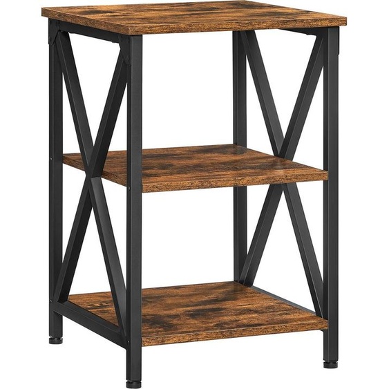 Table dappoint à 3 niveaux de style industriel